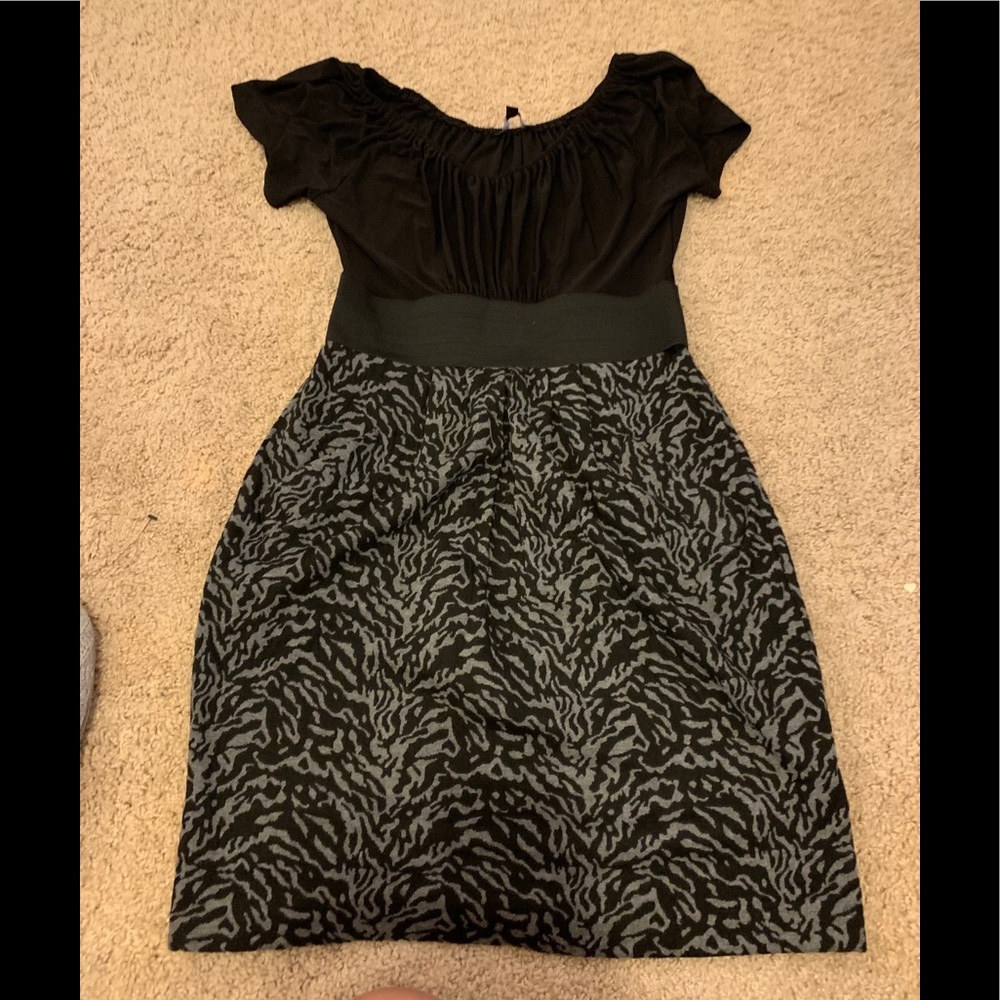 Black business casual dress